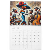 Der afrikanische amerikanische Wall-Kalender 2025  Kalender (Mär 2027)