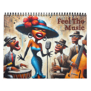 Der afrikanische amerikanische Wall-Kalender 2025 Kalender