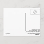 Der afrikanische Elefant oder der afrikanische Ele Postkarte (Rückseite)