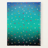 Der afroamerikanische Weihnachtsmann und Frau Clau Planer (Rückseite)