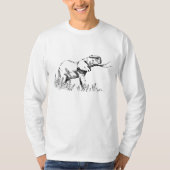 Der Agamemnon der Männer - langes Hülsen-T-Shirt T-Shirt (Vorderseite)