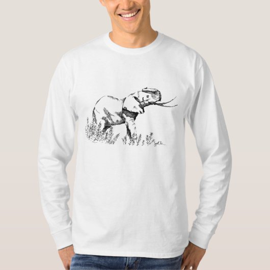 Der Agamemnon der Männer - langes Hülsen-T-Shirt T-Shirt (Vorderseite)