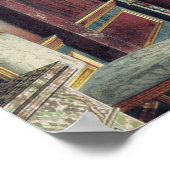 Der Agate Room im Catherine Palace Poster (Ecke)