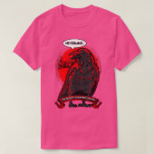 Der aggressive, passive Raven T-Shirt (Design vorne)