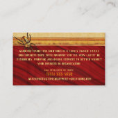 Der ägyptische 3D-Anzeigenmarkt wird beobachtet Visitenkarte (Rückseite)