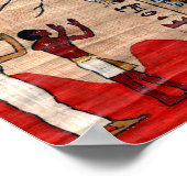 Der ägyptische Segen: Gott steht zwischen dir und  Poster (Ecke)