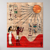 Der ägyptische Segen: Gott steht zwischen dir und  Poster (Vorne)