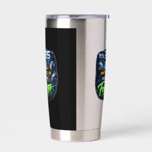 Der "AI" zitierte Tumbler Thermobecher