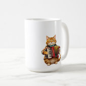 Der Akkordeon-Meister Kaffeetasse (VorderseiteRechts)