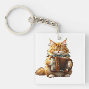 Der Akkordeon-Meister Schlüsselanhänger