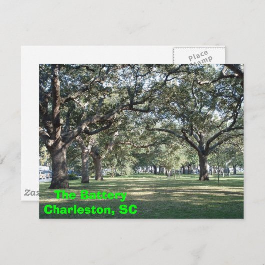 Der Akku Postkarte (Vorne/Hinten)