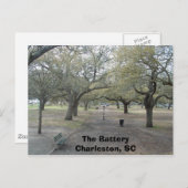 Der Akku Postkarte (Vorne/Hinten)