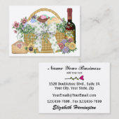 Der Aktionskorb für Geschenke - SRF Visitenkarte (Vorne/Hinten)