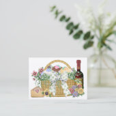 Der Aktionskorb für Geschenke - SRF Visitenkarte (Stehend Vorderseite)