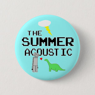 Der akustische Knopf des Sommers Button