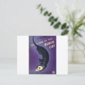 Der Alarm der Katze Postkarte (Stehend Vorderseite)