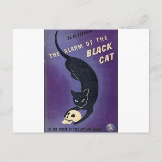 Der Alarm der Katze Postkarte (Vorderseite)