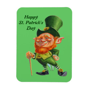 Der ALBERNE LEPRECHAUN-Magnet Magnet