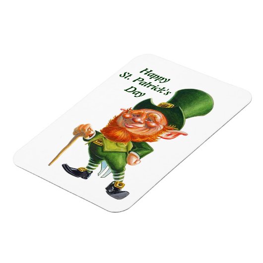 Der ALBERNE LEPRECHAUN-Magnet Magnet (Linke Seite)