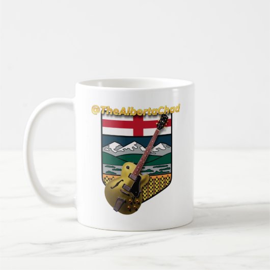 Der Alberta Chad Kaffeebecher Kaffeetasse (Links)