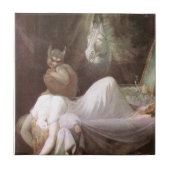 Der Albtraum: Henry Fuseli; 18. C. Fliese (Vorderseite)