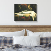 Der Albtraum, Henry Fuseli Leinwanddruck (Insitu (Schlafzimmer))