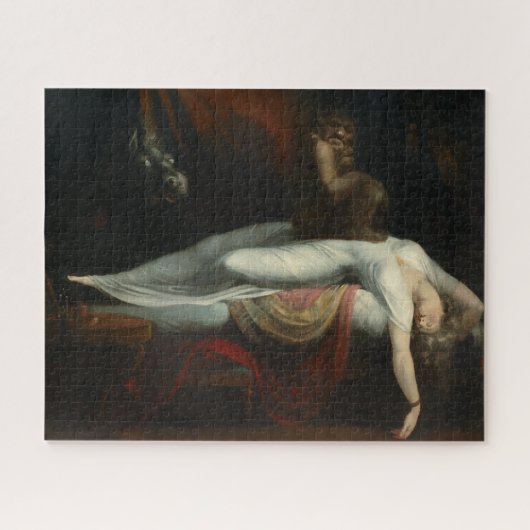 Der Albtraum Henry Fuseli Malerei Puzzle (Horizontal)