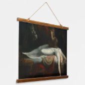 Der Albtraum Henry Fuseli Malerei Wandteppich Mit Holzrahmen (Gewinkelt)