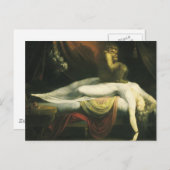 Der Albtraum Postkarte (Vorne/Hinten)
