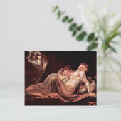 Der Albtraum Verließ das Lager zwei schlafende Mäd Postkarte (Stehend Vorderseite)