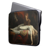 Der Albtraum (von Henry Fuseli) Laptopschutzhülle (Vorderseite Links)