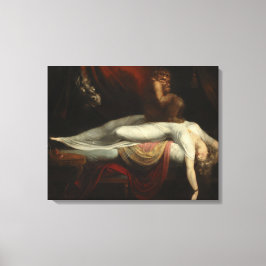 Der Albtraum (von Henry Fuseli) Leinwanddruck