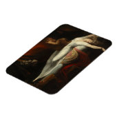 Der Albtraum (von Henry Fuseli) Magnet (Linke Seite)
