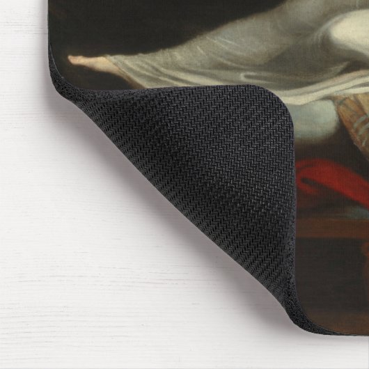Der Albtraum (von Henry Fuseli) Mousepad (Ecke)
