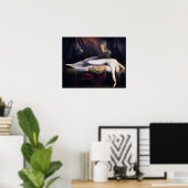 Der Albtraum von Henry Fuseli Poster (Heimbüro)
