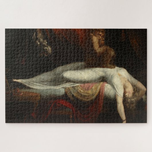 Der Albtraum (von Henry Fuseli) Puzzle (Horizontal)