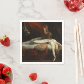 Der Albtraum (von Henry Fuseli) Serviette (Beispiel)