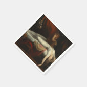 Der Albtraum (von Henry Fuseli) Serviette (Ecke)