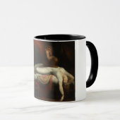 Der Albtraum (von Henry Fuseli) Tasse (VorderseiteRechts)