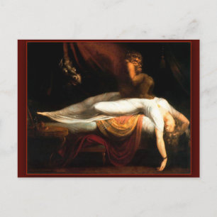 Der Albtraum von John Henry Fuseli Postkarte