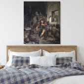 Der Alchemist, 1663 Leinwanddruck (Insitu (Schlafzimmer))