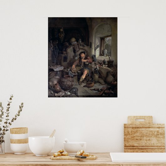 Der Alchemist, 1663 Poster (Küche)