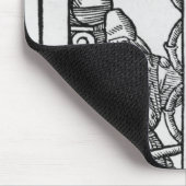 Der Alchemist bei der Arbeit Mousepad (Ecke)