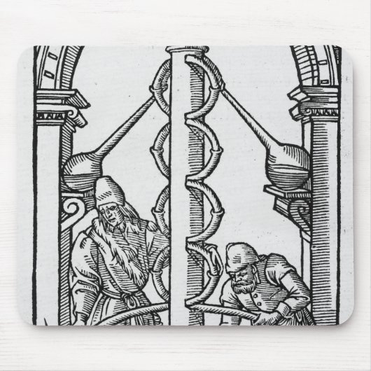 Der Alchemist bei der Arbeit Mousepad (Vorne)