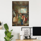 Der Alchemist, c. 1937 von N.C. Wyeth Poster (Heimbüro)