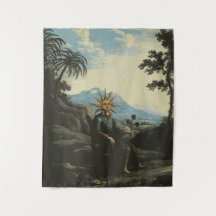 Der Alchemist, der die Beleuchtung erreicht hat