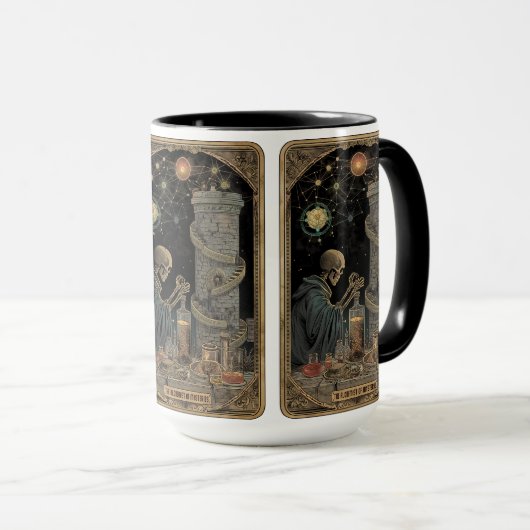 Der Alchemist der Tarot-Tasse der Geheimnisse Tasse (VorderseiteRechts)