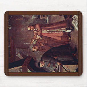 Der Alchemist durch Longhi Pietro (beste Qualität Mousepad