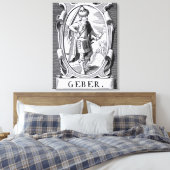 Der Alchemist Geber Leinwanddruck (Insitu (Schlafzimmer))