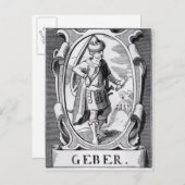 Der Alchemist Geber Postkarte (Vorne/Hinten)